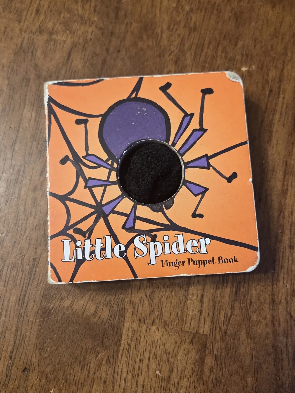 📕 5/$10 📕 Little Spider Finger Puppet Board Book Chronicle Books Interactive